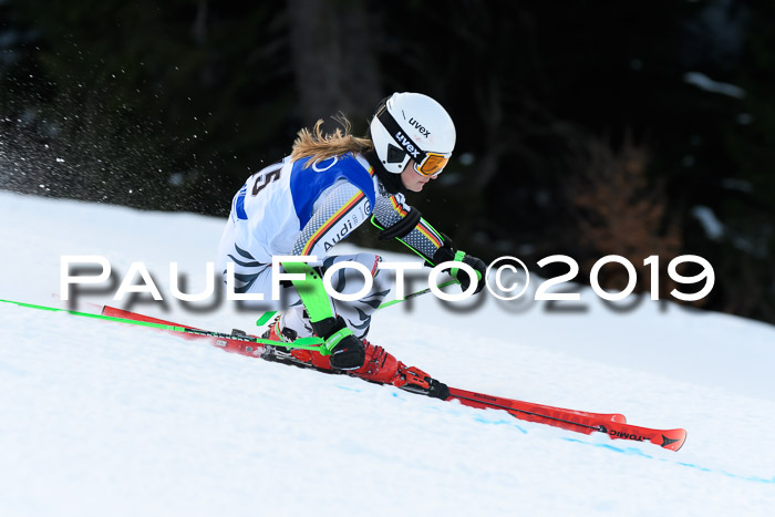 FIS Riesenslalom, ATA; Bay. Meisterschaft, Damen + Herren, 24.01.2020