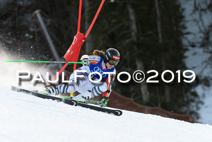 FIS Riesenslalom, ATA; Bay. Meisterschaft, Damen + Herren, 24.01.2020