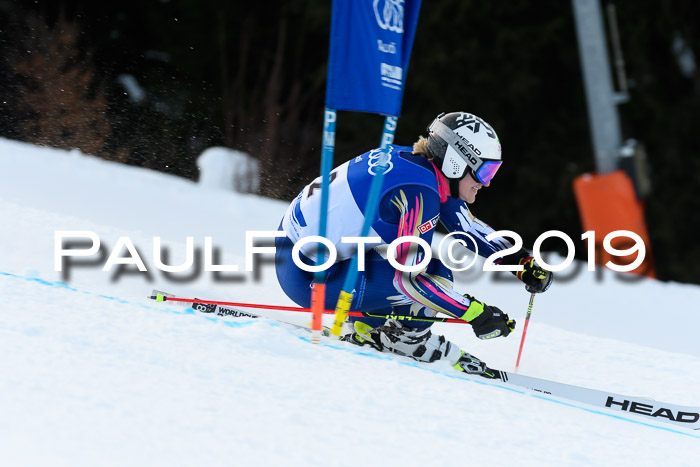 FIS Riesenslalom, ATA; Bay. Meisterschaft, Damen + Herren, 24.01.2020