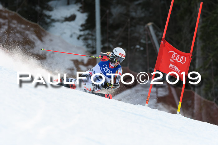 FIS Riesenslalom, ATA; Bay. Meisterschaft, Damen + Herren, 24.01.2020