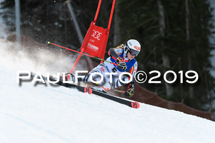 FIS Riesenslalom, ATA; Bay. Meisterschaft, Damen + Herren, 24.01.2020