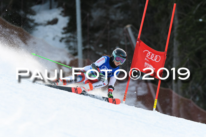 FIS Riesenslalom, ATA; Bay. Meisterschaft, Damen + Herren, 24.01.2020