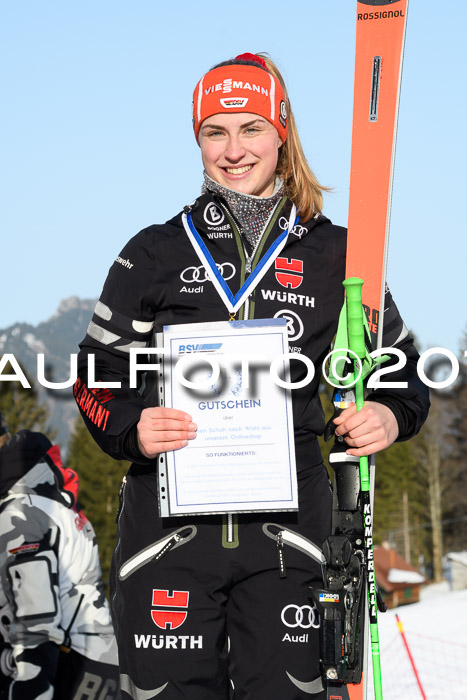 FIS Riesenslalom, ATA; Bay. Meisterschaft, Damen + Herren, 24.01.2020