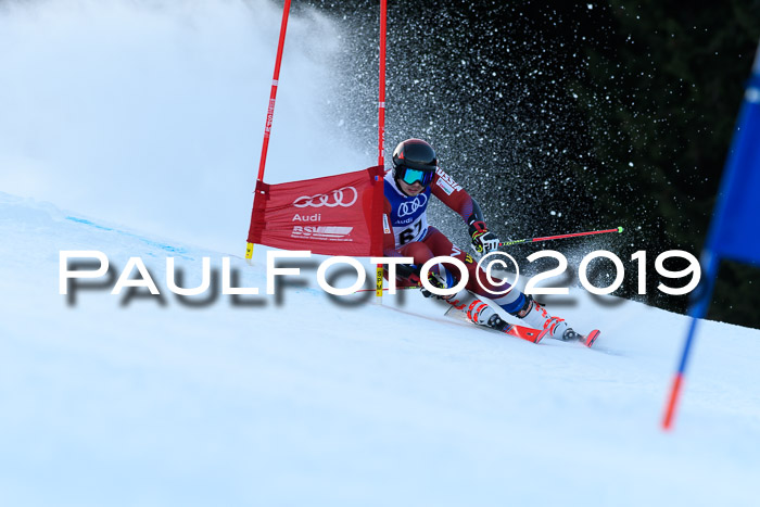 FIS Riesenslalom, ATA; Bay. Meisterschaft, Damen + Herren, 24.01.2020