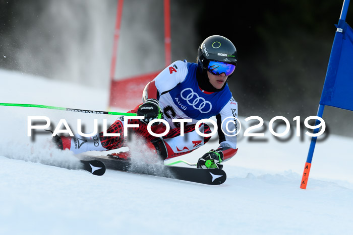 FIS Riesenslalom, ATA; Bay. Meisterschaft, Damen + Herren, 24.01.2020