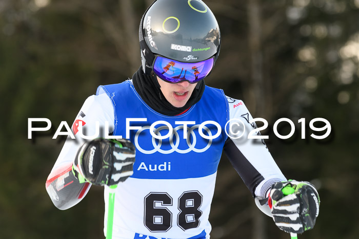 FIS Riesenslalom, ATA; Bay. Meisterschaft, Damen + Herren, 24.01.2020