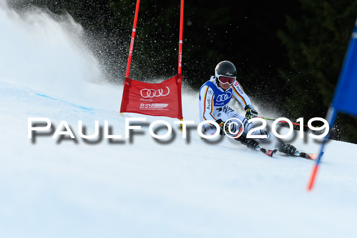 FIS Riesenslalom, ATA; Bay. Meisterschaft, Damen + Herren, 24.01.2020