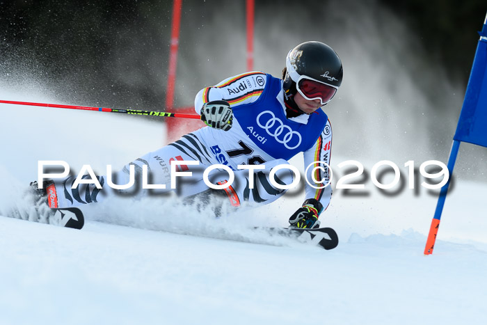 FIS Riesenslalom, ATA; Bay. Meisterschaft, Damen + Herren, 24.01.2020