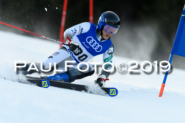 FIS Riesenslalom, ATA; Bay. Meisterschaft, Damen + Herren, 24.01.2020