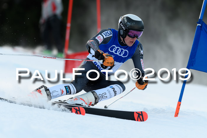 FIS Riesenslalom, ATA; Bay. Meisterschaft, Damen + Herren, 24.01.2020