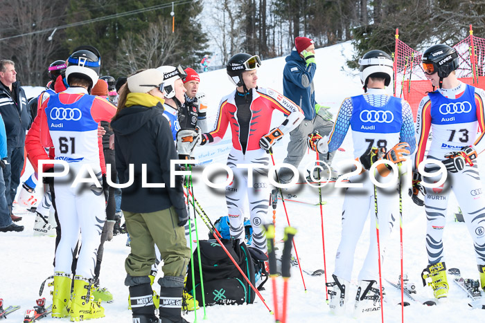 FIS Riesenslalom, ATA; Bay. Meisterschaft, Damen + Herren, 24.01.2020