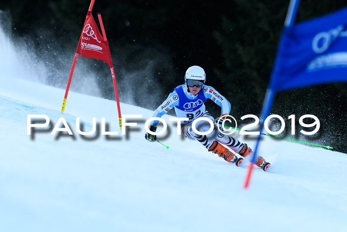 FIS Riesenslalom, ATA; Bay. Meisterschaft, Damen + Herren, 24.01.2020