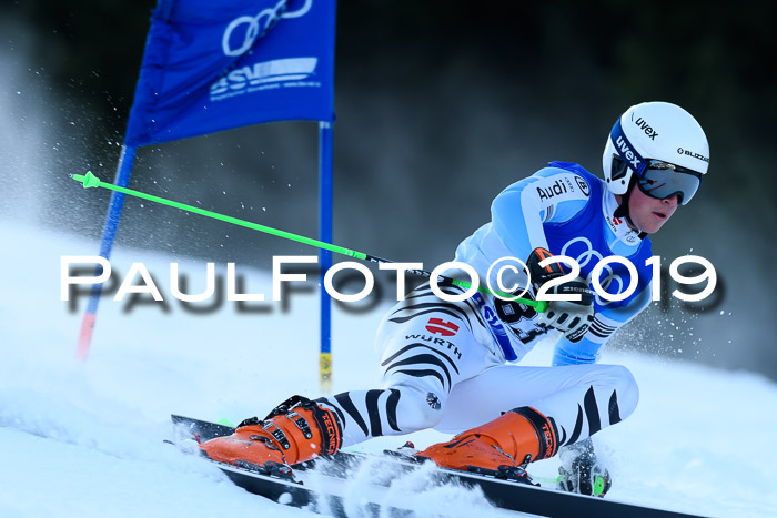 FIS Riesenslalom, ATA; Bay. Meisterschaft, Damen + Herren, 24.01.2020