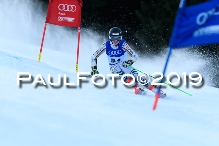 FIS Riesenslalom, ATA; Bay. Meisterschaft, Damen + Herren, 24.01.2020