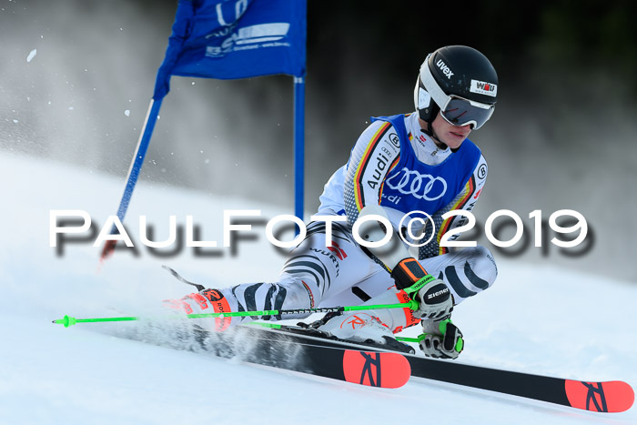 FIS Riesenslalom, ATA; Bay. Meisterschaft, Damen + Herren, 24.01.2020