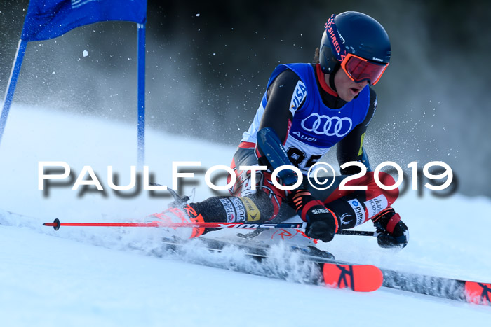 FIS Riesenslalom, ATA; Bay. Meisterschaft, Damen + Herren, 24.01.2020