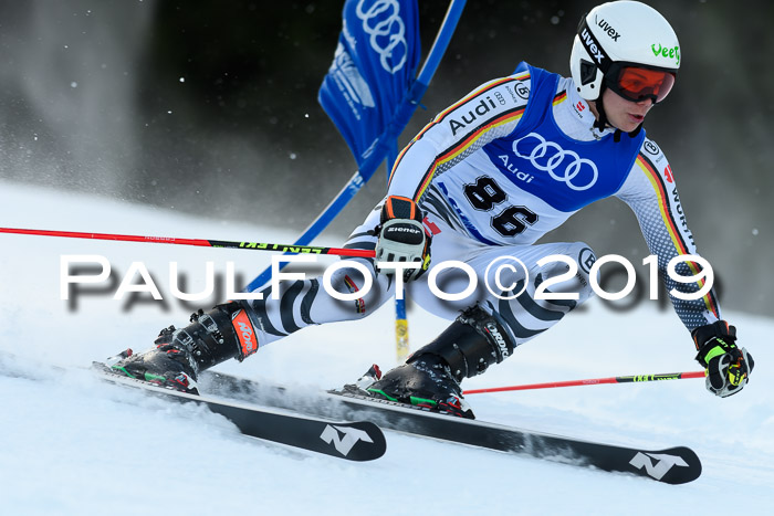 FIS Riesenslalom, ATA; Bay. Meisterschaft, Damen + Herren, 24.01.2020