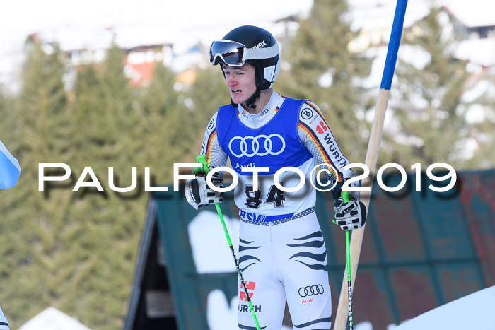 FIS Riesenslalom, ATA; Bay. Meisterschaft, Damen + Herren, 24.01.2020