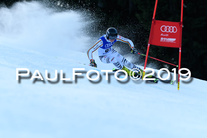 FIS Riesenslalom, ATA; Bay. Meisterschaft, Damen + Herren, 24.01.2020