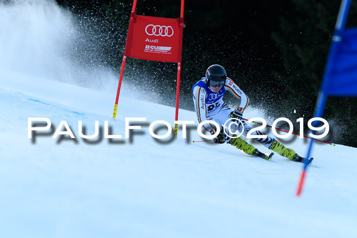 FIS Riesenslalom, ATA; Bay. Meisterschaft, Damen + Herren, 24.01.2020