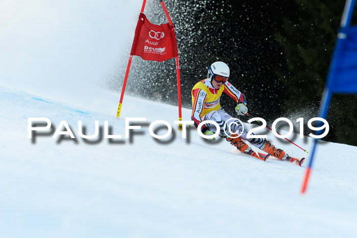 FIS Riesenslalom, ATA; Bay. Meisterschaft, Damen + Herren, 24.01.2020