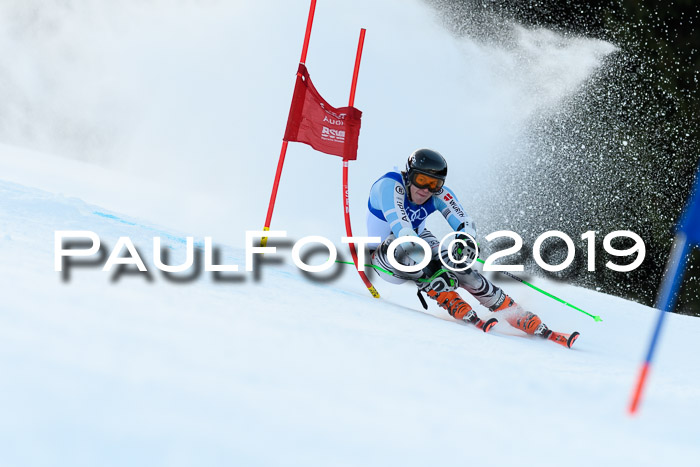 FIS Riesenslalom, ATA; Bay. Meisterschaft, Damen + Herren, 24.01.2020