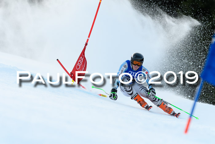 FIS Riesenslalom, ATA; Bay. Meisterschaft, Damen + Herren, 24.01.2020