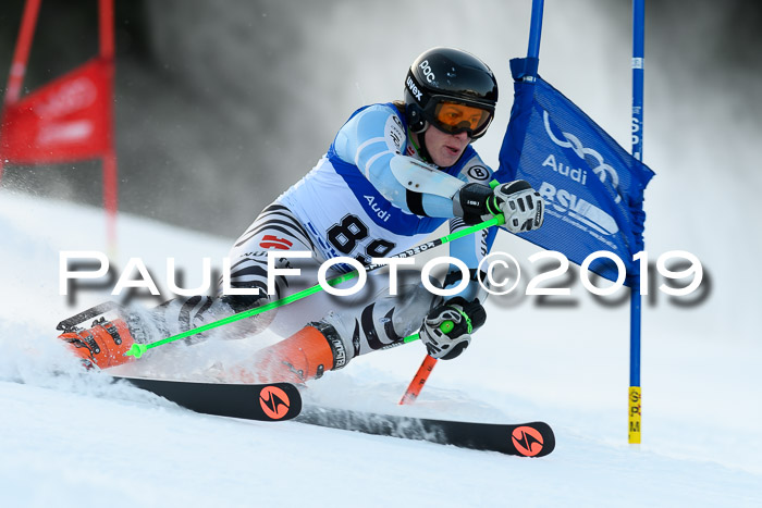 FIS Riesenslalom, ATA; Bay. Meisterschaft, Damen + Herren, 24.01.2020