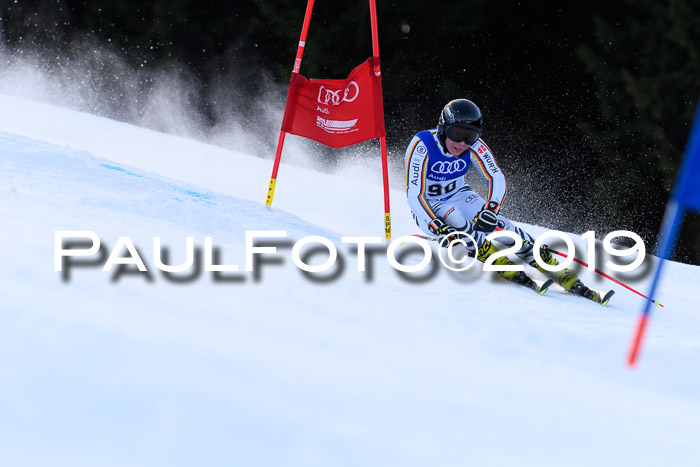 FIS Riesenslalom, ATA; Bay. Meisterschaft, Damen + Herren, 24.01.2020