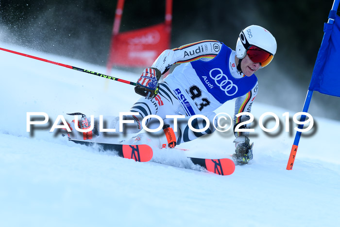 FIS Riesenslalom, ATA; Bay. Meisterschaft, Damen + Herren, 24.01.2020