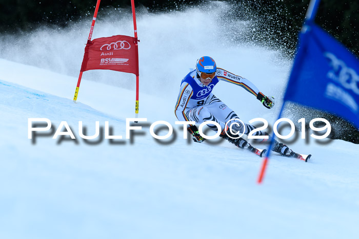 FIS Riesenslalom, ATA; Bay. Meisterschaft, Damen + Herren, 24.01.2020