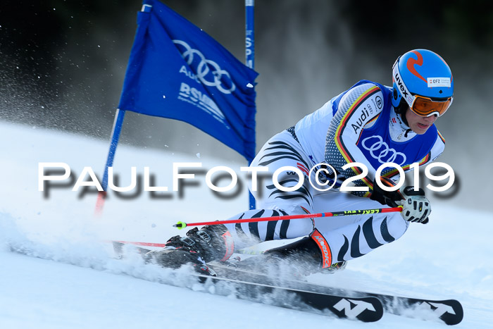 FIS Riesenslalom, ATA; Bay. Meisterschaft, Damen + Herren, 24.01.2020