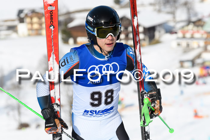 FIS Riesenslalom, ATA; Bay. Meisterschaft, Damen + Herren, 24.01.2020