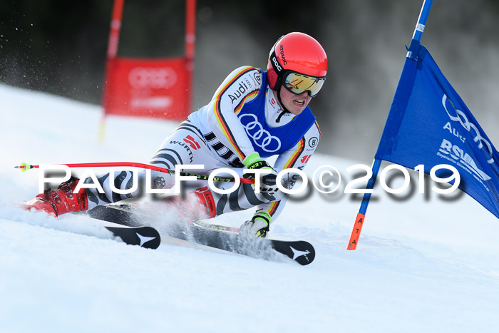 FIS Riesenslalom, ATA; Bay. Meisterschaft, Damen + Herren, 24.01.2020