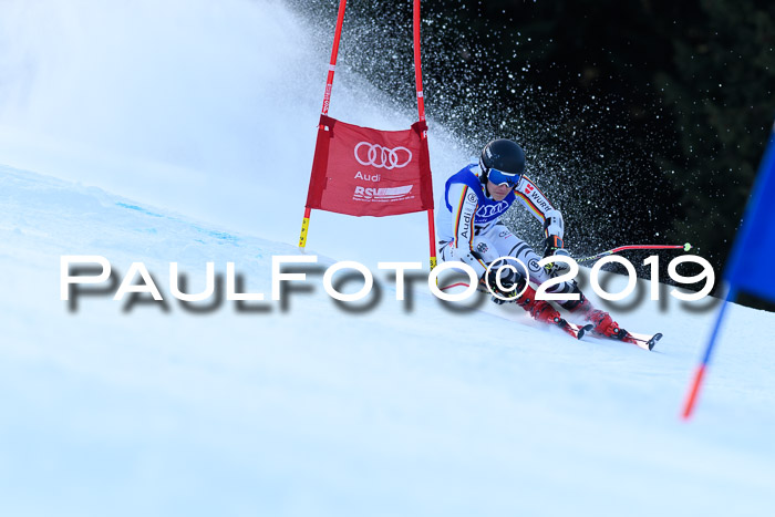 FIS Riesenslalom, ATA; Bay. Meisterschaft, Damen + Herren, 24.01.2020