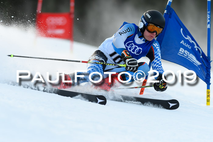 FIS Riesenslalom, ATA; Bay. Meisterschaft, Damen + Herren, 24.01.2020