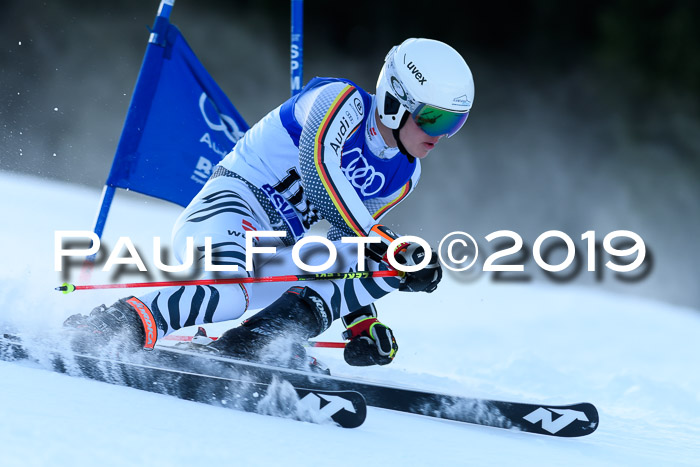 FIS Riesenslalom, ATA; Bay. Meisterschaft, Damen + Herren, 24.01.2020