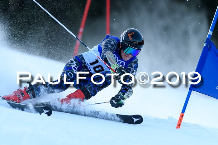 FIS Riesenslalom, ATA; Bay. Meisterschaft, Damen + Herren, 24.01.2020