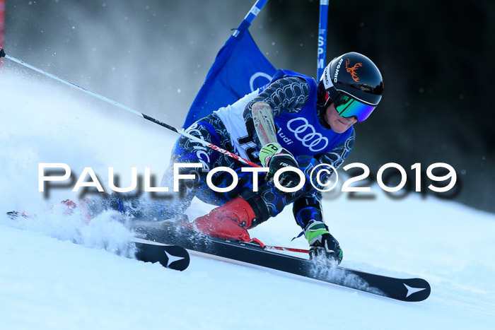 FIS Riesenslalom, ATA; Bay. Meisterschaft, Damen + Herren, 24.01.2020