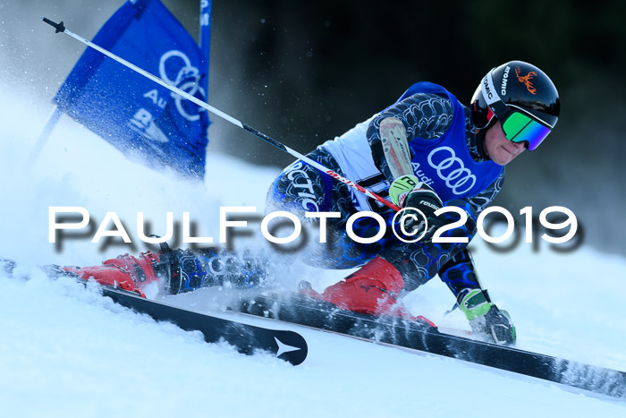 FIS Riesenslalom, ATA; Bay. Meisterschaft, Damen + Herren, 24.01.2020