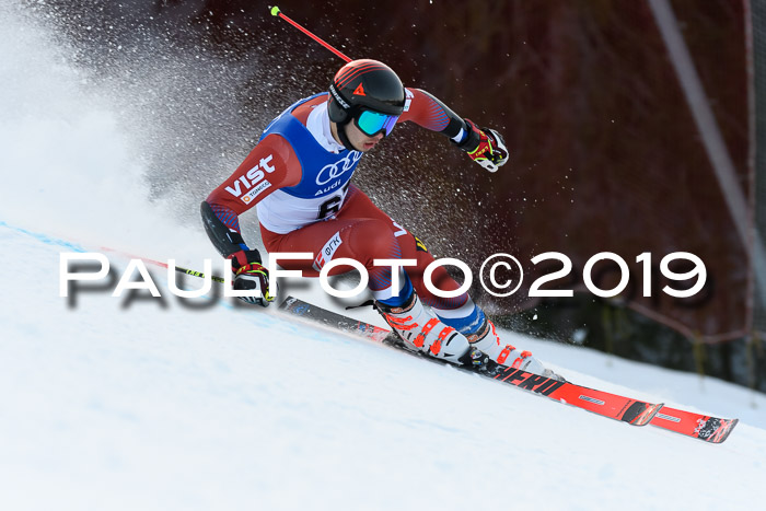 FIS Riesenslalom, ATA; Bay. Meisterschaft, Damen + Herren, 24.01.2020