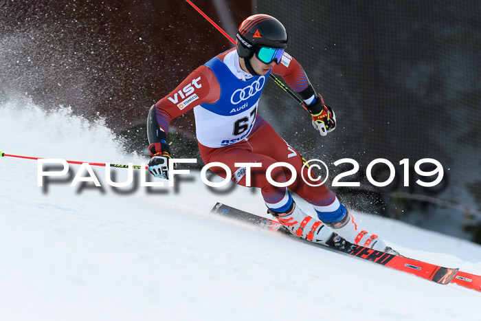 FIS Riesenslalom, ATA; Bay. Meisterschaft, Damen + Herren, 24.01.2020