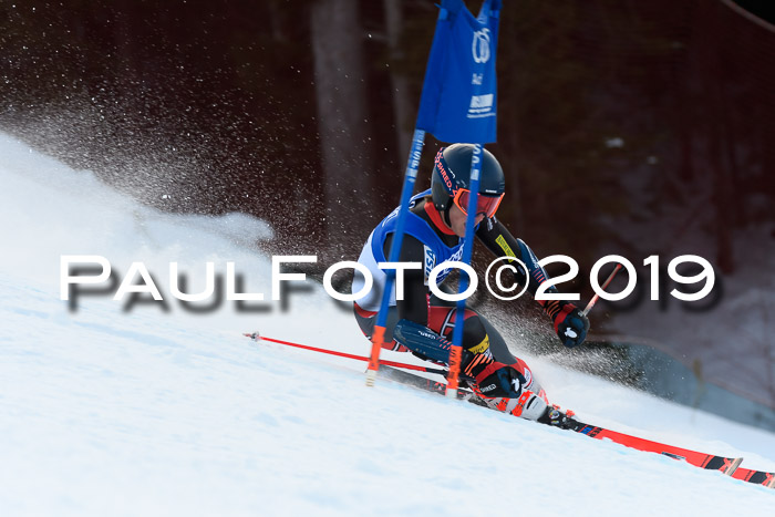 FIS Riesenslalom, ATA; Bay. Meisterschaft, Damen + Herren, 24.01.2020