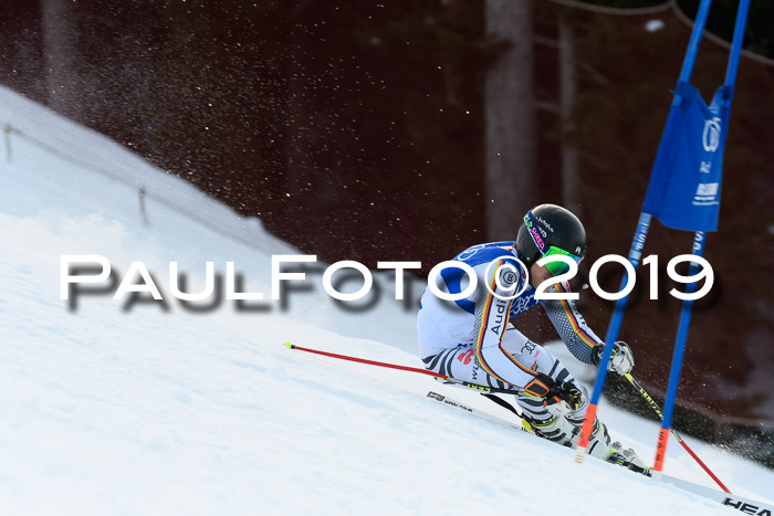 FIS Riesenslalom, ATA; Bay. Meisterschaft, Damen + Herren, 24.01.2020