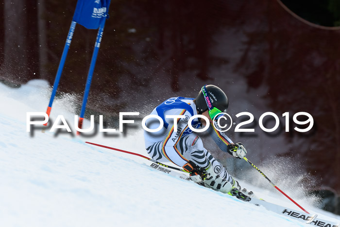 FIS Riesenslalom, ATA; Bay. Meisterschaft, Damen + Herren, 24.01.2020