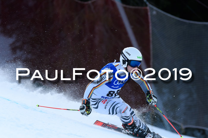 FIS Riesenslalom, ATA; Bay. Meisterschaft, Damen + Herren, 24.01.2020