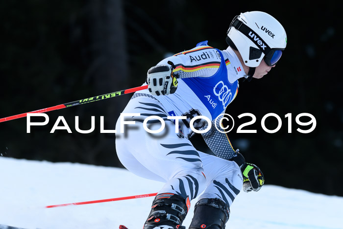 FIS Riesenslalom, ATA; Bay. Meisterschaft, Damen + Herren, 24.01.2020