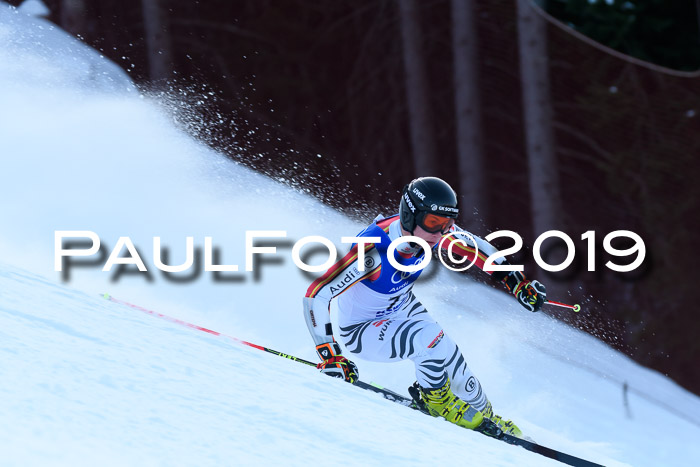 FIS Riesenslalom, ATA; Bay. Meisterschaft, Damen + Herren, 24.01.2020