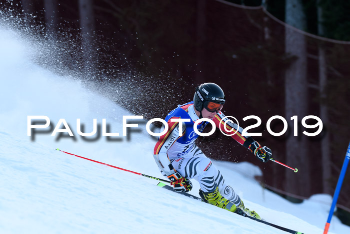 FIS Riesenslalom, ATA; Bay. Meisterschaft, Damen + Herren, 24.01.2020