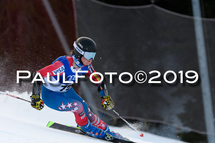 FIS Riesenslalom, ATA; Bay. Meisterschaft, Damen + Herren, 24.01.2020